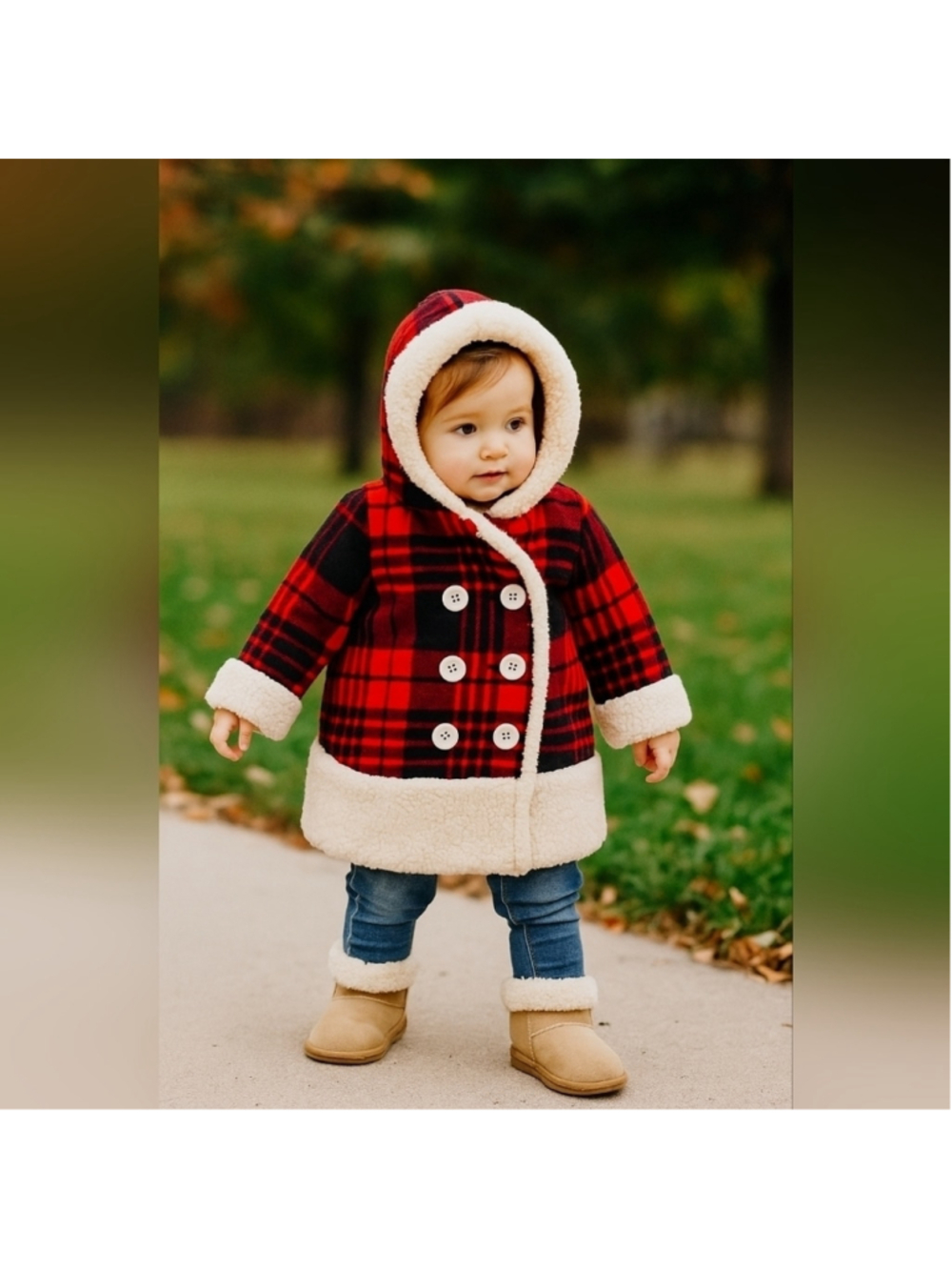 Penelope Mack Double Breasted 18m Baby Girl Warm Winter Coat